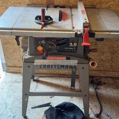 Craftsman 10” 3HP Table Saw