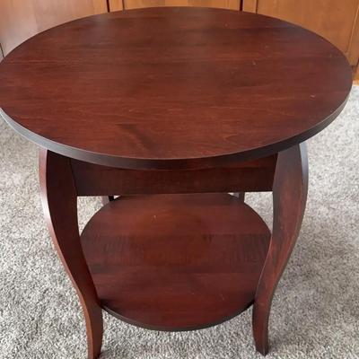 Round Top Side Table 