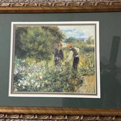 Picking Flowers, 1875, Oil On Linen 