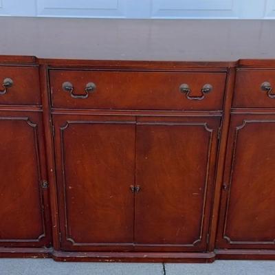 Vintage Mahogany Sideboard Buffett 