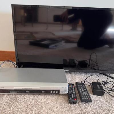 Samsung TV With DVD Player  