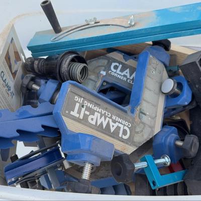 Mystery Box of Rockler Woodworking Corner Clamps & Jigs 