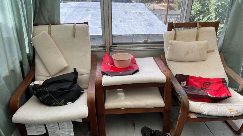 Sale Photo Thumbnail #11: Lounge chairs and stools