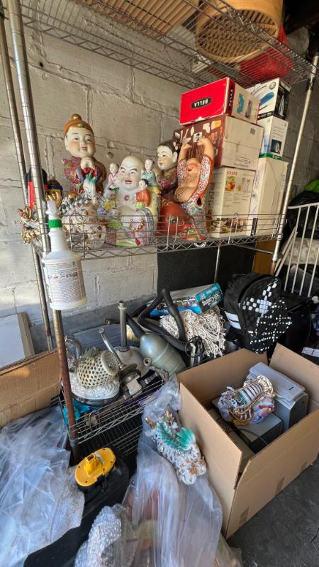 Sale Photo Thumbnail #17: Figurines. Irons. Computer speakers. Industrial air blower