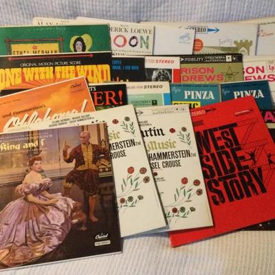 Broadway/Movie Musicals Sound Tracks Assorted 21 Pc.