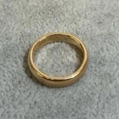 10K Gold Wedding Band Ring