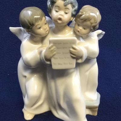 Lladro Porcelain Angels Group 4542 Retired