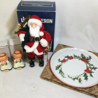 Christmas Decor & Serving Platter, 4 Pcs