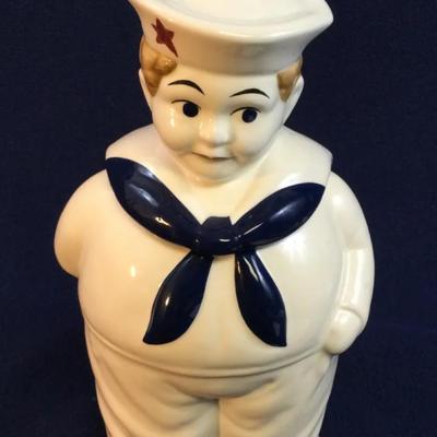 Shawnee Replica Sailor Boy Cookie Jar (2pcs)