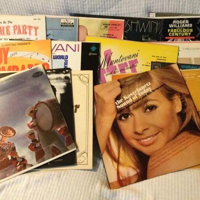  Assortment Of Orchestra & Intrametal Vinyal Records 18 Pc.