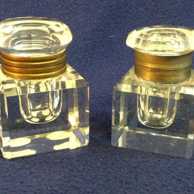 Victorian Ink Wells (2pcs)