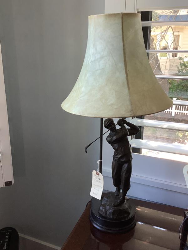 Sale Photo Thumbnail #191: $185 Cross Golf Lamp, originally $530