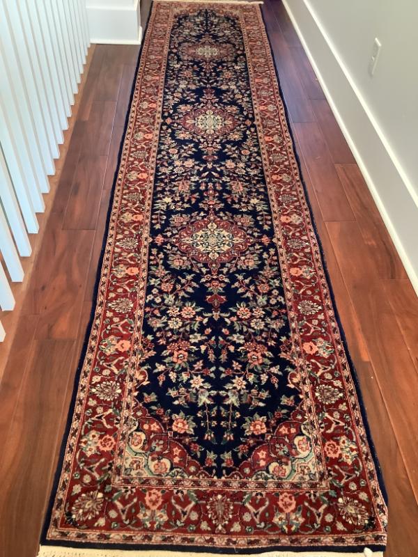 Sale Photo Thumbnail #22: $425 Hand knotted Runner 14" x 30"