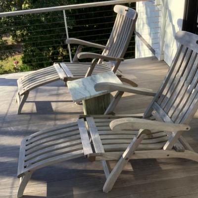 $199 teak steamer chair-3 in the sale 