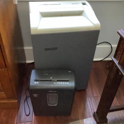 Paper shredders 