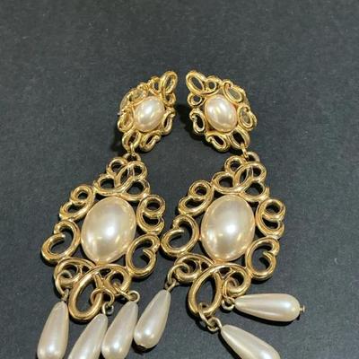 Collection Of Gold Tone Jewelry 