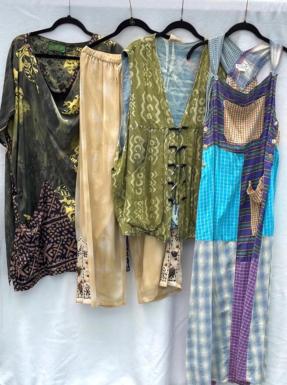 Women’s Bohemian Festival Wear Clothing, Citron 