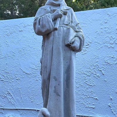 Saint Francis Stone Garden Statue 