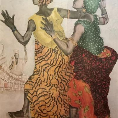 Rhythm & Grace By Betty Biggs, Lithograph On Paper, Edition 305/950