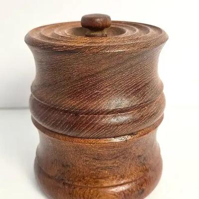 Mid Century Richard Nissen Danish Teak Peugeot Salt and Pepper Grinder - 3.75”H