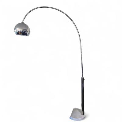Chrome Arc Floor Lamp - 86" H, 54" W
