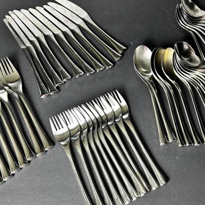 WMF Cromargan Spoleto Stainless Flatware - Service for 10