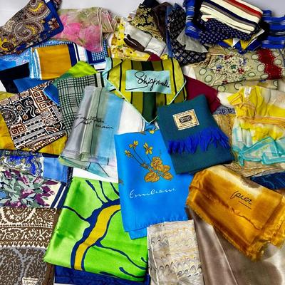 Schiaparelli, Vera, Liberty Of London, Donegal, Echo, & More Scarves 