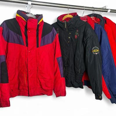 Vintage Gerry, Powderhorn, CB Sport & Solus Ski/Snow Jackets - Size M & 8 