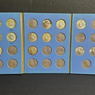 Silver Kennedy Half Dollars: 3 90% Silver & 9 40% Silver & More