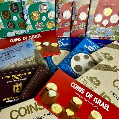 Coins Of Israel Proof Sets 1979-1989 - 17 Sets