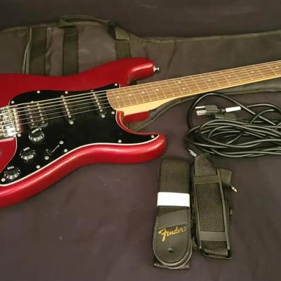 Squier by Fender Affinity Series Stratocaster Electric Guitar with Gig Bag