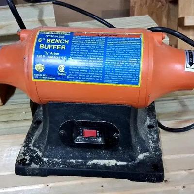 Central Machinery 6” Bench Buffer