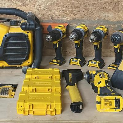 DeWalt Power Tool & Accessory Collection with Radio/Charger