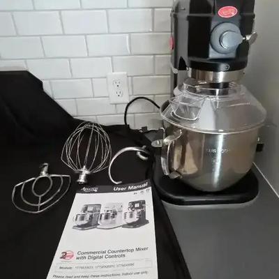 Avantco Commercial Countertop Mixer with Digital Controls