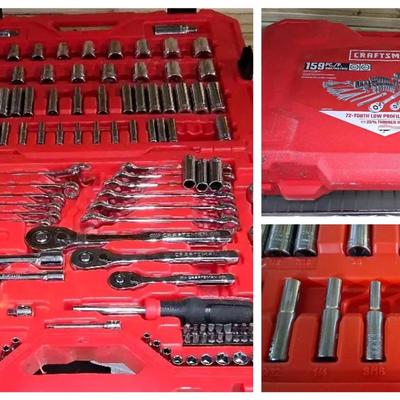 Craftsman 159-Piece Mechanics Tool Set with Case