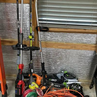 Edgers, Blower & Extension Cords Featuring EGO, Ryobi, Milwaukee & Worx