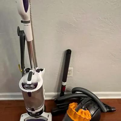 Shark Rotator Professional Lift-Away Upright Vacuum & Dyson Canister Vacuum