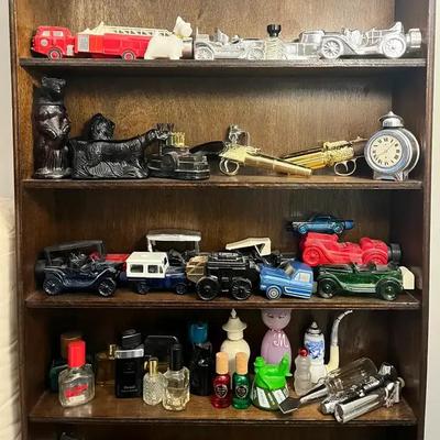 Collection of Vintage Avon and Novelty Perfume Bottles
