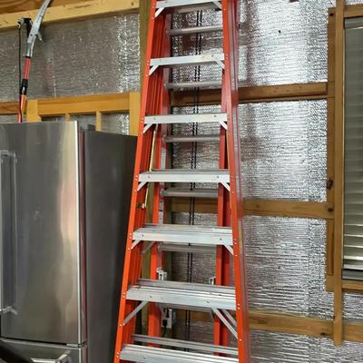 Werner 10ft Step Ladder and 24ft Extension Ladder