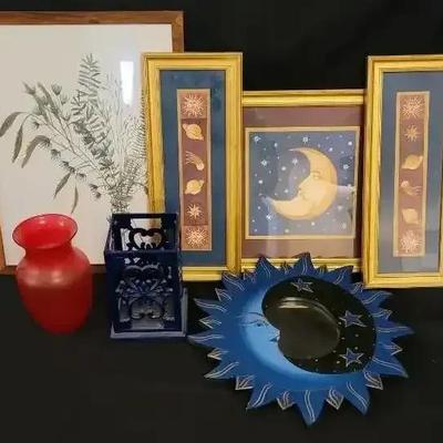 Sun, Moon & Stars Wall Art and Decorative Accents