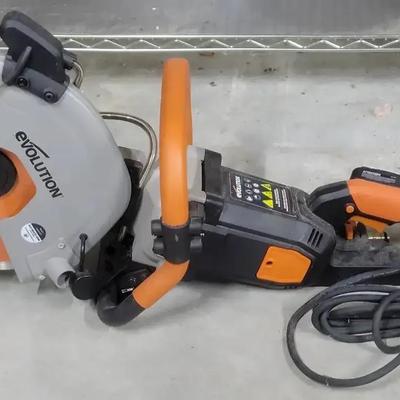 Evolution Electric Power Cutter – Tested and Working
