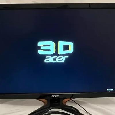 Acer 27" 3D LED Monitor with Connector Cord