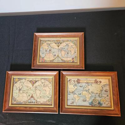 Vintage World Maps