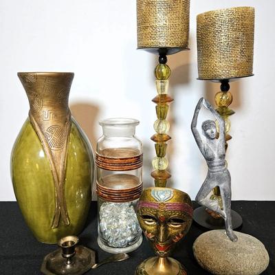 Green and Gold Decor