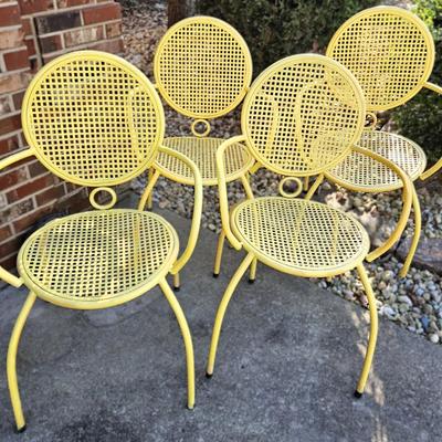 Mid-Century Metal Chairs