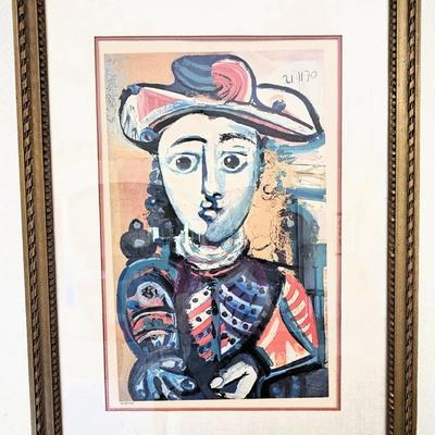 Picasso Numbered Lithograph