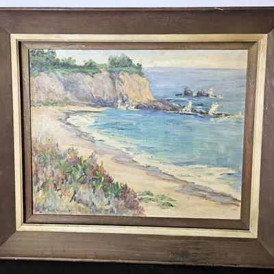 Coastal Landscape Painting