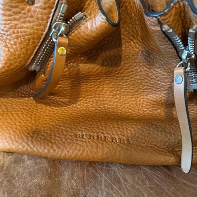 Burberry leather purse