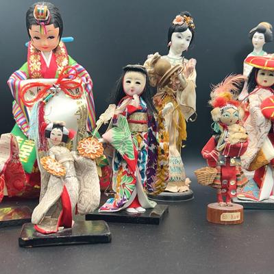 AZ947J Korean Traditional Wedding Bride Doll 