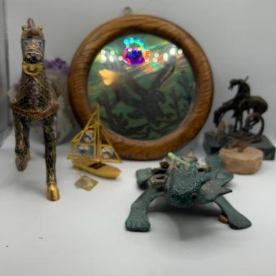 AZ515J Cloisonné Hand Made Horse